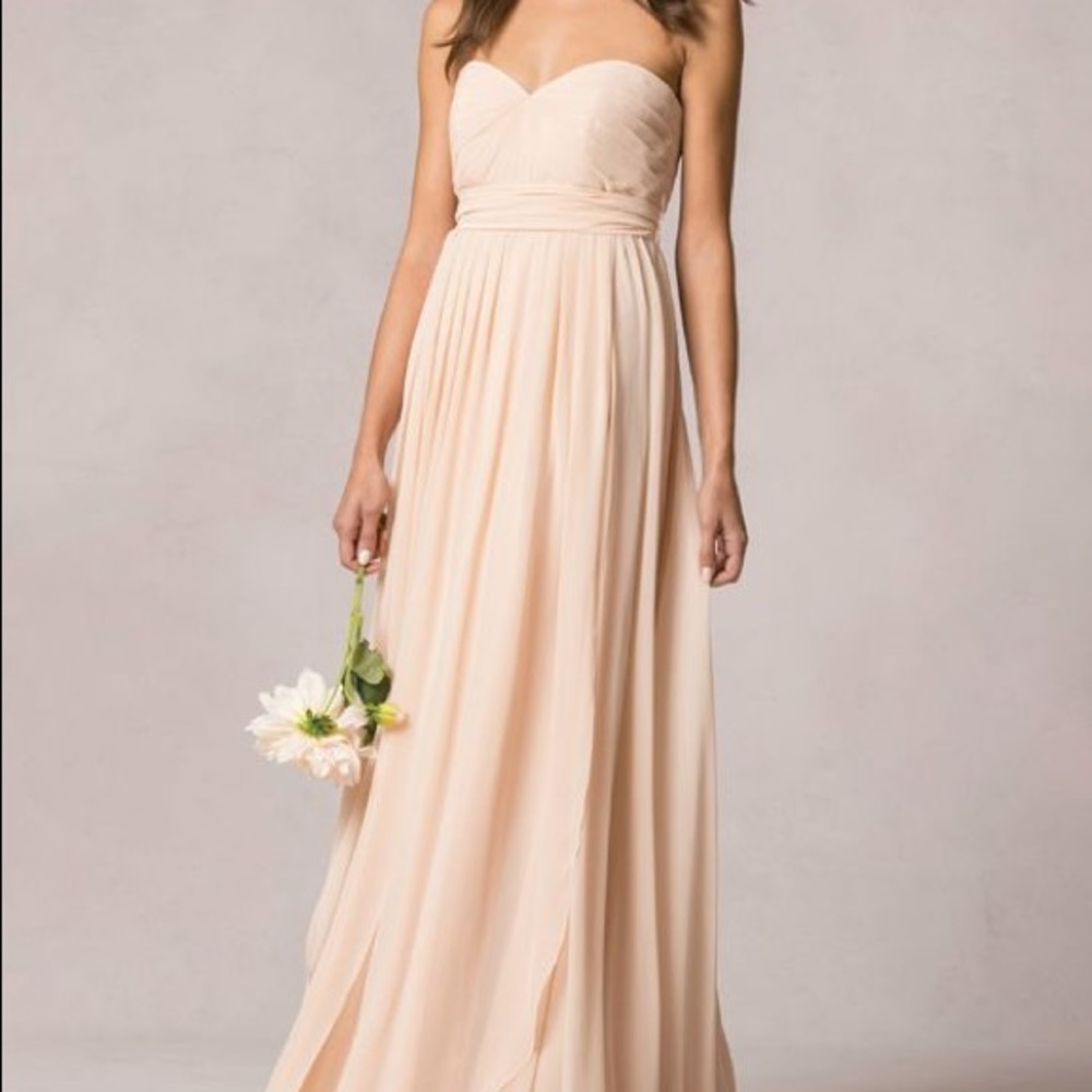 Jenny Yoo bridesmaid dress Mira Blush size 8